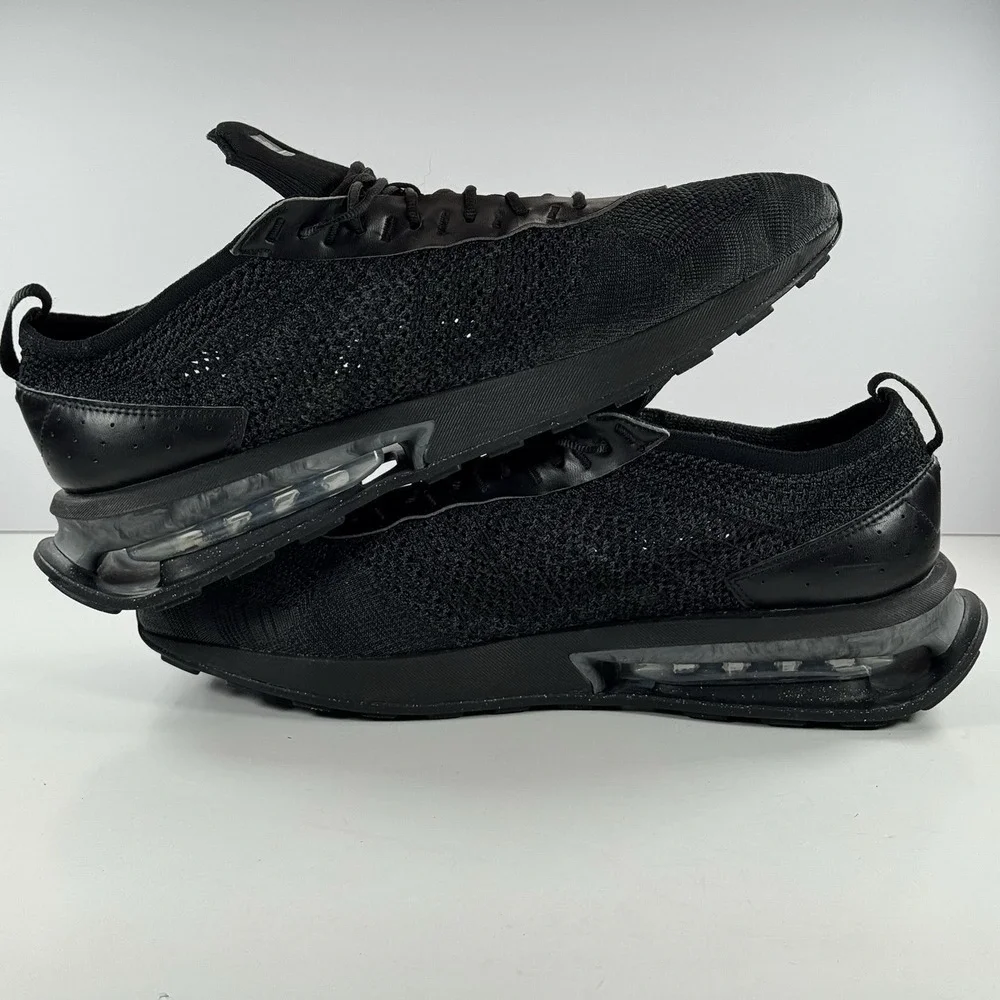 Nike Air Max Flyknit Racer FD2764-001‎ Shoes Black Anthracite Black Men's 14